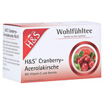 H&S Cranberry Acerolakirsche Filterbeutel (PZN 6582434)