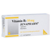 Vitamin B2 10mg JENAPHARM (PZN 2452060)