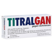 TITRALGAN gegen Schmerzen (PZN 2653278)