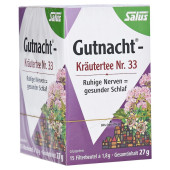 GUTNACHT Kräutertee Nr.33 Salus Filterbeutel (PZN 249828)