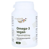 OMEGA-3 vegan Algenöl 625 mg Kapseln (PZN 14360630)