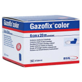 GAZOFIX color Fixierbinde kohäsiv 6 cmx20 m blau (PZN 11587600)