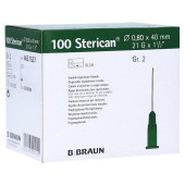 Sterican Kanüle 0,80x40 mm Gr. 2 grün (PZN 2050806)