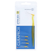 CURAPROX prime plus 09 5 Bürsten+1 Halter gelb (PZN 9668188)