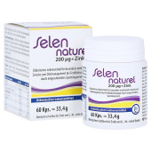 SELENNATUREL 200 µg+Zink Kapseln (PZN 4922340)