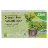 GR√ЬNER TEE entkoffeiniert Bio Salus Filterbeutel (PZN 9002414)