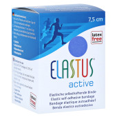 ELASTUS Active Sportbandage 7,5 cmx4,6 m blau (PZN 3297638)
