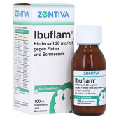 Ibuflam Kindersaft 20mg/ml gegen Fieber und Schmerzen (PZN 9731722)