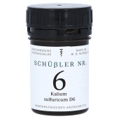 SCH√ЬSSLER Nr.6 Kalium sulfuricum D 6 Tabletten (PZN 13576807)