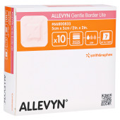ALLEVYN Gentle Border Lite 5x5 cm Schaumverb. (PZN 9431196)