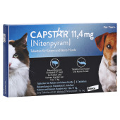 CAPSTAR 11,4 mg Tabletten f.Katzen/kleine Hunde (PZN 1276359)
