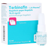 Terbinafin-1A Pharma Nagellack gegen Nagelpilz 78,22mg/ml (PZN 16874327)