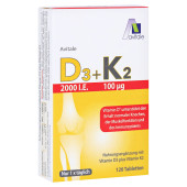 Vitamin D3+K2 2000 I.E. (PZN 15205937)