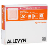 ALLEVYN Gentle Border Lite 7,5x7,5 cm Schaumverb. (PZN 10929553)