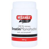 KREATIN MONOHYDRAT 100% Megamax Pulver (PZN 7345848)