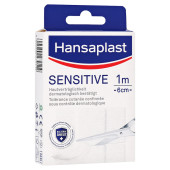 HANSAPLAST Sensitive Pflast.hypoallergen 6 cmx1 m (PZN 16742778)