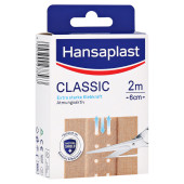 HANSAPLAST Classic Pflaster 6 cmx2 m (PZN 16739693)