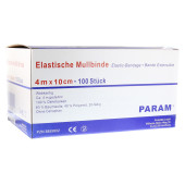 MULLBINDEN elast.10 cm o.Cellophan (PZN 3855802)