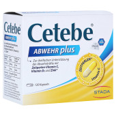 Cetebe Abwehr plus Vitamin C + Vitamin D3 + Zink Kapseln (PZN 2415254)
