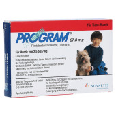 PROGRAM 67,8 mg 2,5-7 kg Tabl.f.Hunde (PZN 1422192)