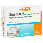 Omeprazol-ratiopharm SK 20mg (PZN 6113366)