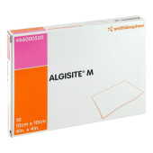 ALGISITE M Calciumalginat Wundaufl.10x10 cm ster. (PZN 8798670)