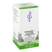 BIOCHEMIE 1 Calcium fluoratum D 12 Tabletten (PZN 4324969)