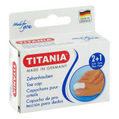ZEHENHAUBEN 2 klein und 1 gro√Я TITANIA (PZN 6058673)