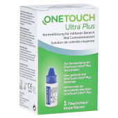 ONE TOUCH Ultra Plus Kontrolll√ґsung mittel (PZN 13881539)