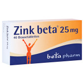 Zink beta 25mg (PZN 8690613)
