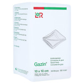 GAZIN Mullkomp.10x10 cm unsteril 12fach Op (PZN 3959424)