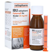 IBU-ratiopharm Fiebersaft f√Љr Kinder 20mg/ml (PZN 696266)