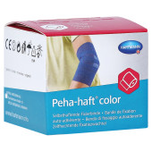 PEHA-HAFT Color Fixierbinde 4 cmx4 m blau (PZN 15878843)