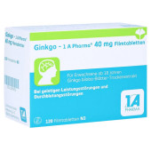 Ginkgo-1A Pharma 40mg (PZN 13879755)