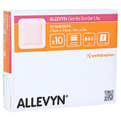 ALLEVYN Gentle Border Lite 7,5x7,5 cm Schaumverb. (PZN 9431210)