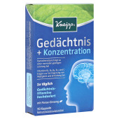 Kneipp Ged√§chtnis + Konzentration Kapseln (PZN 10032685)