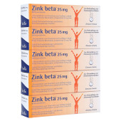 Zink beta 25mg (PZN 8653486)
