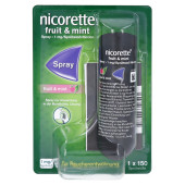 NICORETTE Fruit & Mint Spray 1 mg/Spr√Љhsto√Я (PZN 12552294)