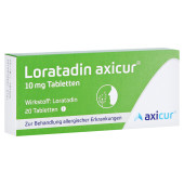 Loratadin axicur 10mg (PZN 14293767)