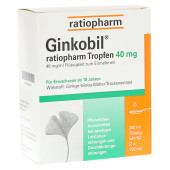 GINKOBIL ratiopharm 40mg (PZN 6680906)