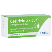 Cetirizin axicur 10mg (PZN 14293514)