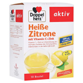 Doppelherz aktiv Hei√Яe Zitrone mit Vitamin C + Zink (PZN 7091098)