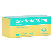 Zink Verla 10mg (PZN 8912195)