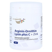 ARGININ-ORNITHIN-Lysin Plus C+Zink Kapseln (PZN 7296937)