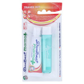 ZAHNPUTZ REISESET Dentonet Zahnb√Љrste+Zahncr.25 ml (PZN 6473113)