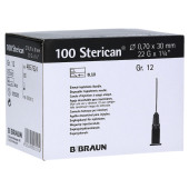 Sterican Kan√Љle 0,70x30 mm Gr. 12 schwarz (PZN 2050812)
