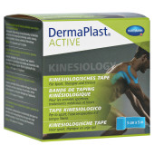 DERMAPLAST Active Kinesiology Tape 5 cmx5 m blau (PZN 12903032)
