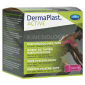 DERMAPLAST Active Kinesiology Tape 5 cmx5 m pink (PZN 12903049)