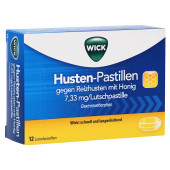 WICK Husten-Pastillen gegen Reizhusten mit Honig (PZN 811595)