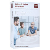 BORT ManuBasic Plus Handgelenkband.li.M schwarz (PZN 12573474)